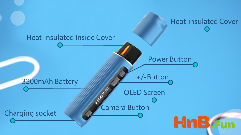 HiTaste Hi10 IQOS Structure