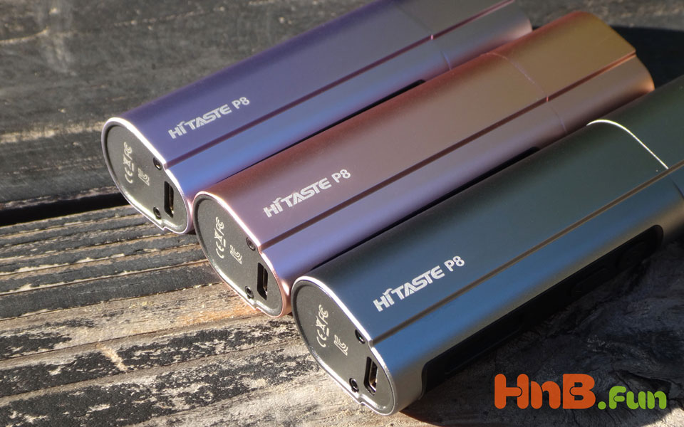 HiTaste P8 USB Type-C Charging HiTaste P8 Purple Rose Grey USB Type-C Charging