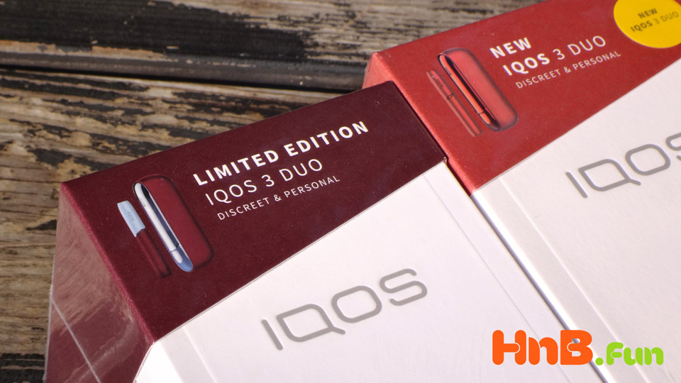 IQOS 3 DUO Frosted Red Nordic Cherry Hong Kong IQOS 3 DUO Frosted Red Nordic Cherry Starter Kit Hong Kong New Box Color