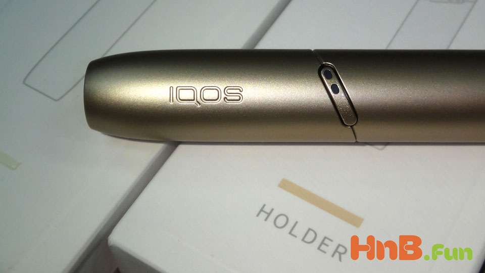 IQOS 3 DUO HOLDER Brilliant Gold Hong Kong